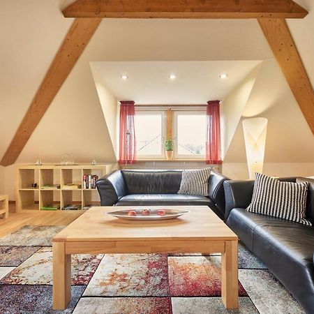 Ferienwohnung Raffael 100 Qm, 2 Grosse Betten Im Wohnzimmer 库克斯港 外观 照片